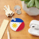 Filippinerna FlaggaGibney MUSEUM Zazzle Nyckelring (Desk)