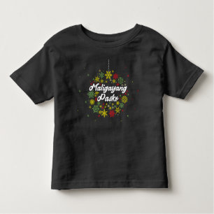 Filippinerna Jul Maligayang Pasko Småbarn T-s T Shirt