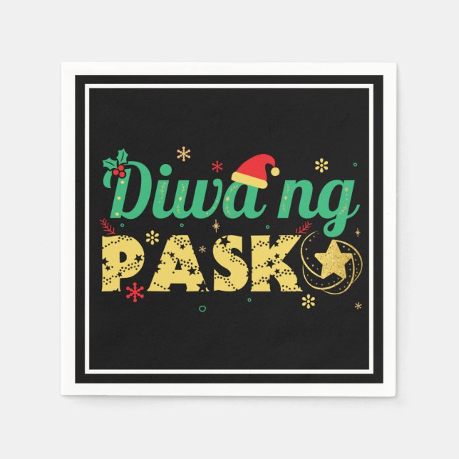 Filippinerna - Julandan Pappersservett (Framsidan)