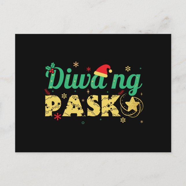 Filippinerna - Julandan Vykort (Framsida)