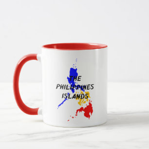 Filippinerna Karta-kaffe Mugg