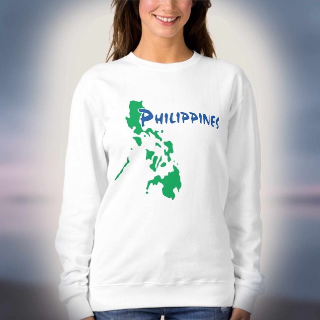 Filippinerna Karta T-Shirt (Skapare uppladdad)