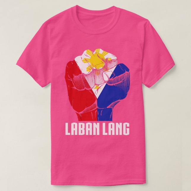 Filippinerna Laban Lang T Shirt (Design framsida)