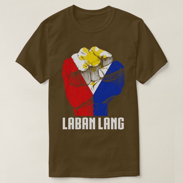 Filippinerna Laban Lang T Shirt (Design framsida)