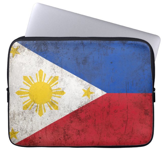 Filippinerna Laptop Sleeve (Framsidan)