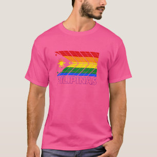 Filippinerna LGBTQ Filipino Filipina Gay Lesbisk G T Shirt
