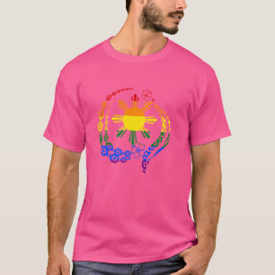 Filippinerna LGBTQ Filipino Filipina Gay Lesbisk G T Shirt