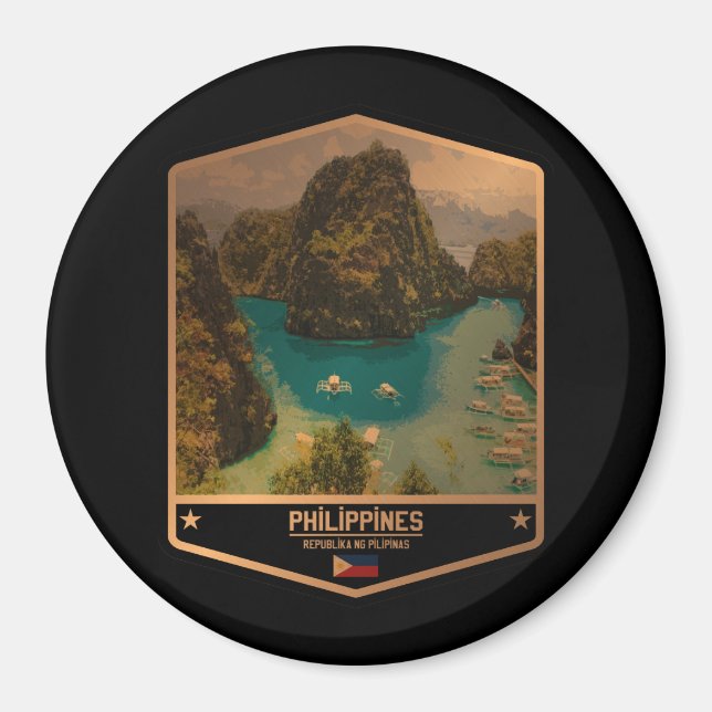 Filippinerna Magnet (Framsidan)