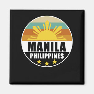 Filippinerna Manila Proud Filipino Kärlek Pinoy Magnet