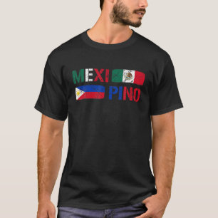 Filippinerna Mexiko Filipino Proud mexikanska T Shirt