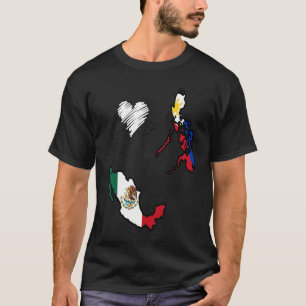 Filippinerna Mexiko Filipino Proud mexikanska T Shirt