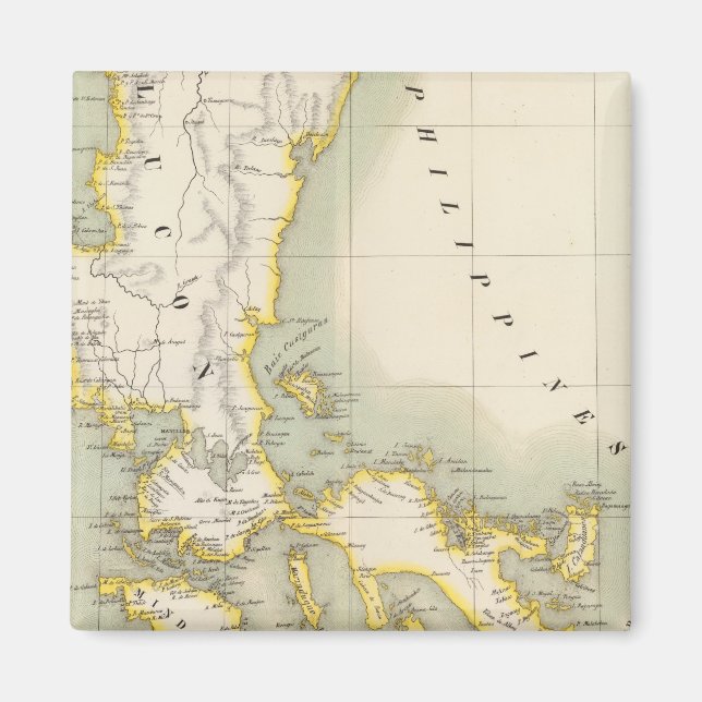 Filippinerna Oceanien nr 4 Magnet (Framsidan)