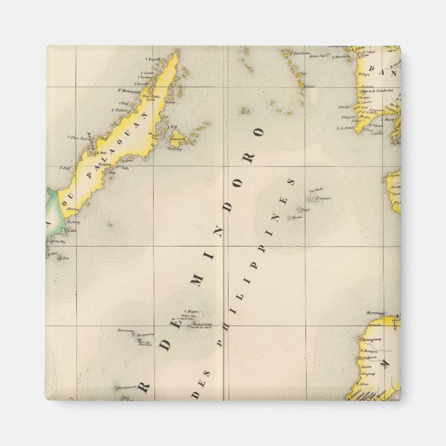 Filippinerna Oceanien nr 6 Magnet (Framsidan)