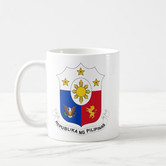 Filippinerna Philippines Kaffemugg (Vänster)
