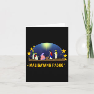 Filippinerna Pilipinas Filipino jul Parol Xma Kort