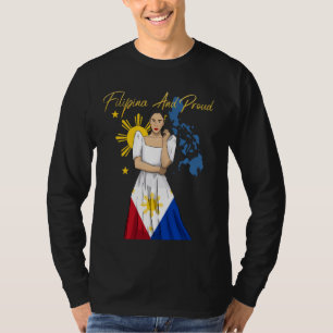 Filippinerna Pinay Filipina Pride Islands Flagga G T Shirt