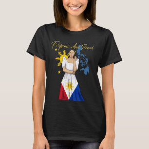 Filippinerna Pinay Filipina Pride Islands Flagga G T Shirt