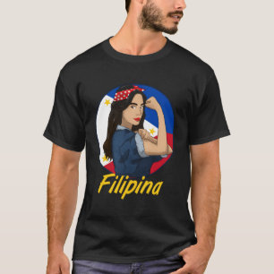Filippinerna Pinay Filipina Pride Strong Proud I G T Shirt