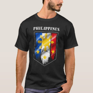 Filippinerna Pinay Filipino Pride Land Flagga Isla T Shirt
