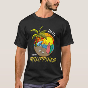 Filippinerna Pinay Filipino Pride Land Flagga Isla T Shirt