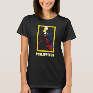 Filippinerna Pinay Filipino Pride Land Flagga Isla T Shirt