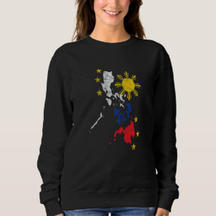 Filippinerna Pinay Filipino Pride Land Flagga Isla T Shirt