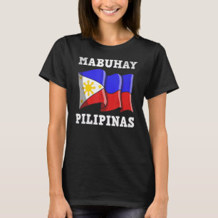 Filippinerna Pinay Filipino Pride Land Flagga Mabu T Shirt