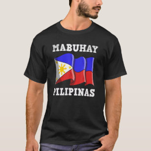 Filippinerna Pinay Filipino Pride Land Flagga Mabu T Shirt