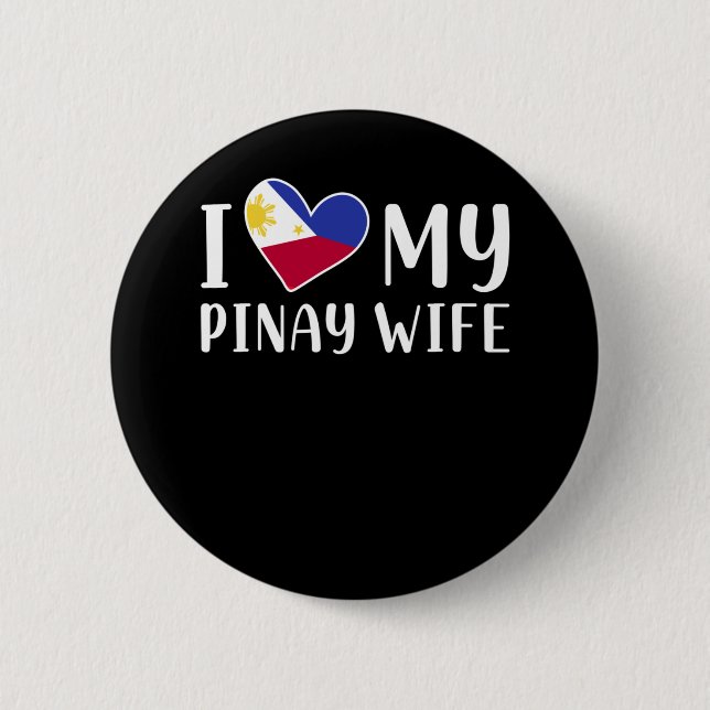 Filippinerna Pinay Kärlek Wife Pinoy Make Knapp (Framsida)