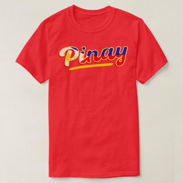 Filippinerna Pinay T Shirt (Design framsida)