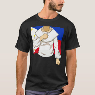 Filippinerna Pinoy Pinay Filipino Filipina Pride P T Shirt