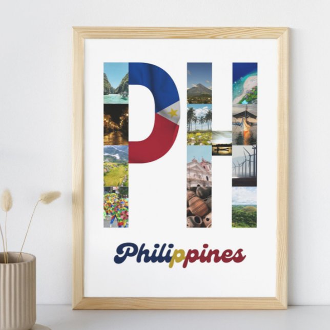 Filippinerna Poster Filipino Wall Art Decor PH (Skapare uppladdad)