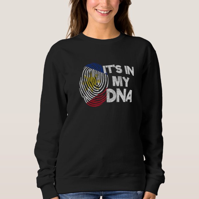 Filippinerna Proud Filipino Filipina. T Shirt (Framsida)