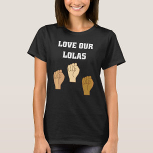 Filippinerna Proud Filipino Grandmor Kärlek our Lo T Shirt