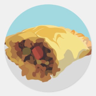 Filippinerna-serien: Empanada Runt Klistermärke