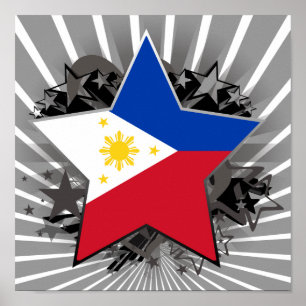 Filippinerna Star Poster