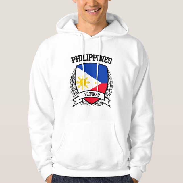 Filippinerna Sweatshirt Med Luva (Framsida)
