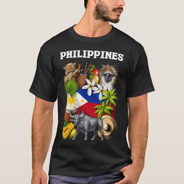Filippinerna T Shirt (Framsida)