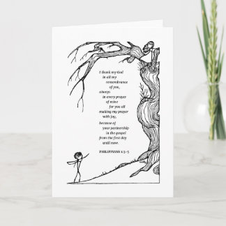 Filippinerna tackar er tack kort