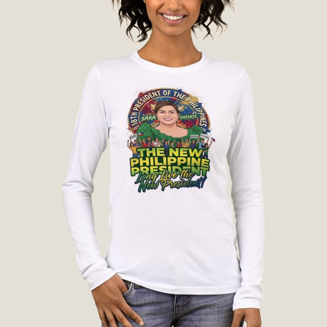 Filippinernas 18:e president t shirt (Framsida)