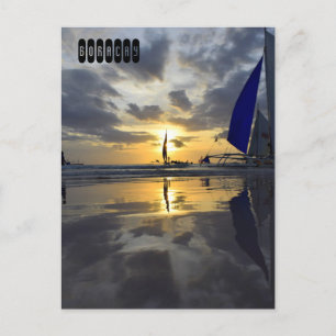 Filippinernas Boracay Vykort