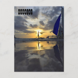 Filippinernas Boracay Vykort