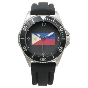 Filippinernas Flagga Armbandsur