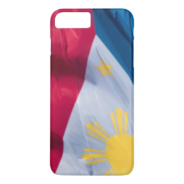 Filippinernas Flagga Case-Mate iPhone Skal (Baksida)