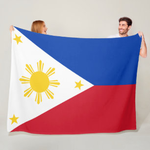 Filippinernas flagga fleecefilt