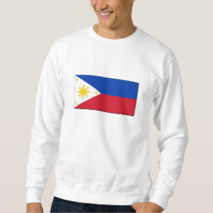 Filippinernas flagga lång ärmad tröja
