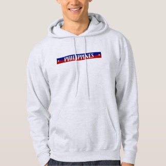 Filippinernas Flagga - minimal design Hoodie