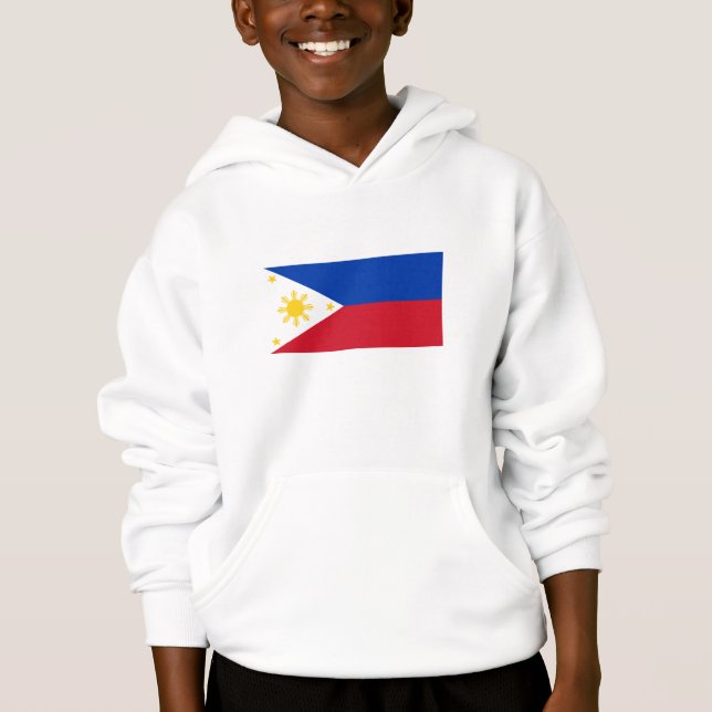Filippinernas flagga t shirt (Framsida)