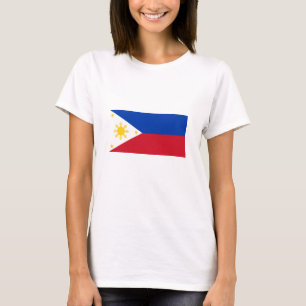 Filippinernas flagga t shirt
