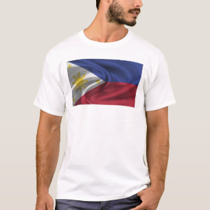 Filippinernas flagga t shirt